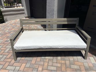 Green Patio Sofa Bench
