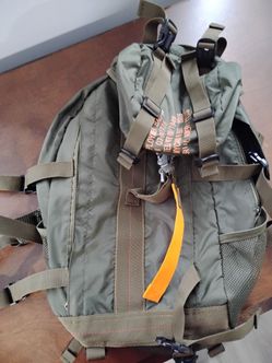 Air Force parachute backpack