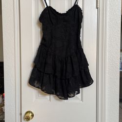 Size S Gothic Lolita Style Ruffle Dress 
