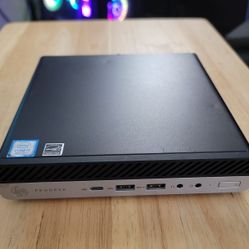HP Prodesk 600 G4 DM  - Desktop Mini PC (If this listing is Still up then It's Available)