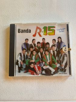 Banda R-15 Con Sangre De Rey 1995 Fonovisa CD Como Nuevo Rare Primera Edition Dificil De Conseguir