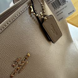 Coach Nude Pink Handbag $130
