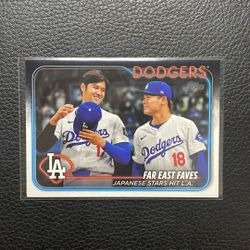 2024 Shohei Ohtani/Yoshinobu Yamamoto Topps Update #US13