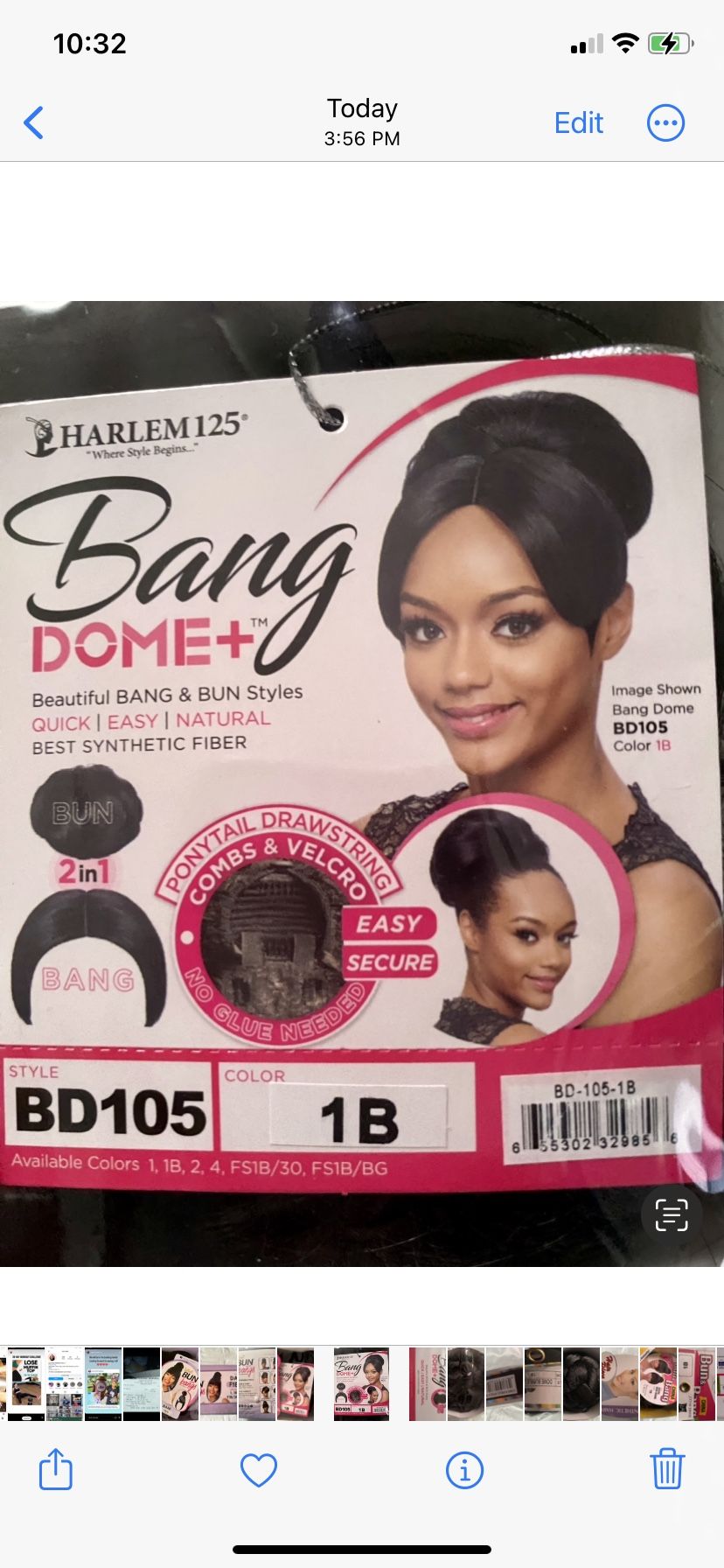 Bang + Dome Hairpiece