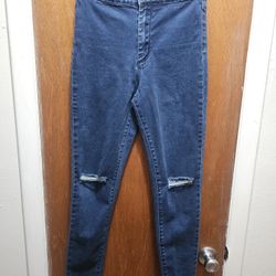 Forever 21 Distressed Jeans 26" Waist 