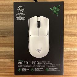 Razer Viper V3 Pro Wireless Optical Gaming Mouse 35000 DPI 5-Button White