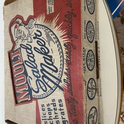 New Old Stock All Metal Multi Purpose Salad Maker