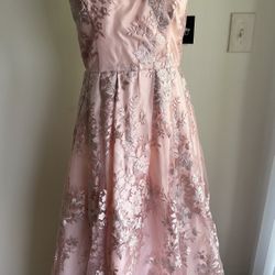 Beautiful Embroidered Prom Dress Size 11