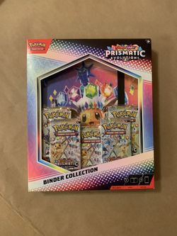 Pokémon - Prismatic Evolutions - Binder Collection - Factory Sealed 