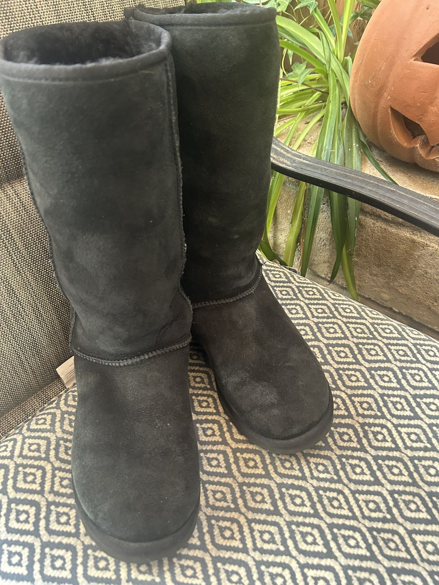 Ugg Tall Black Boots Size 9