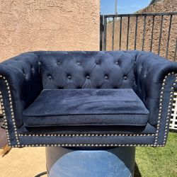 Small Blue Sofa. $75.00
