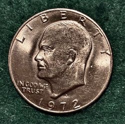 1972 Eisenhower Dollar Apollo 11
