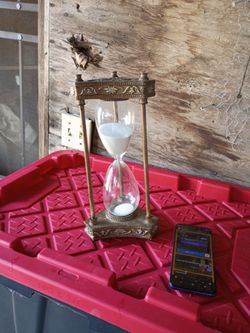 Antique hour glass