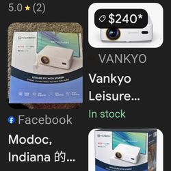 Vankyo Leisure 570 series projector. 