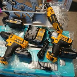 Dewalt 4 Pieces Set 