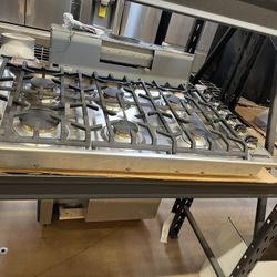 Viking Drop In Gas Cooktop 36 Inch Wide 