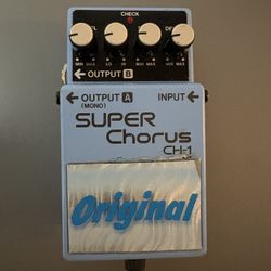 Boss Ch-1 Super Chorus Pedal 