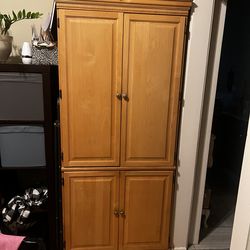 Wooden closet