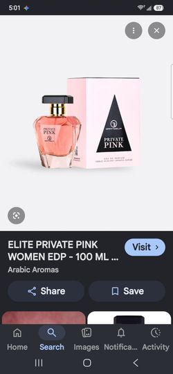 Private Pink by Grandeur Elite is a dupe for Prada Paradoxe Eau de Parfum for women