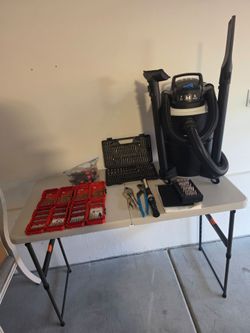 Tommars 208pc/Hotligh/Ifixit/12in channel locks 442 /10in workpro/hart 7 gallon vac /Craftsman/milwaukee bundle deal only sale