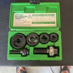 Greenlee SlugoButser Knockout Punch Set