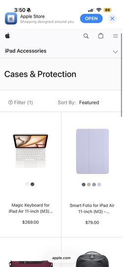 Black Apple iPad Air Keyboard And Folio