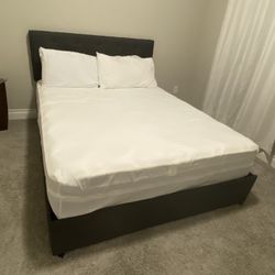 Bed Frame With Mattress 