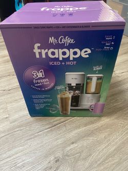 NEW mr. coffee frappe hot + iced