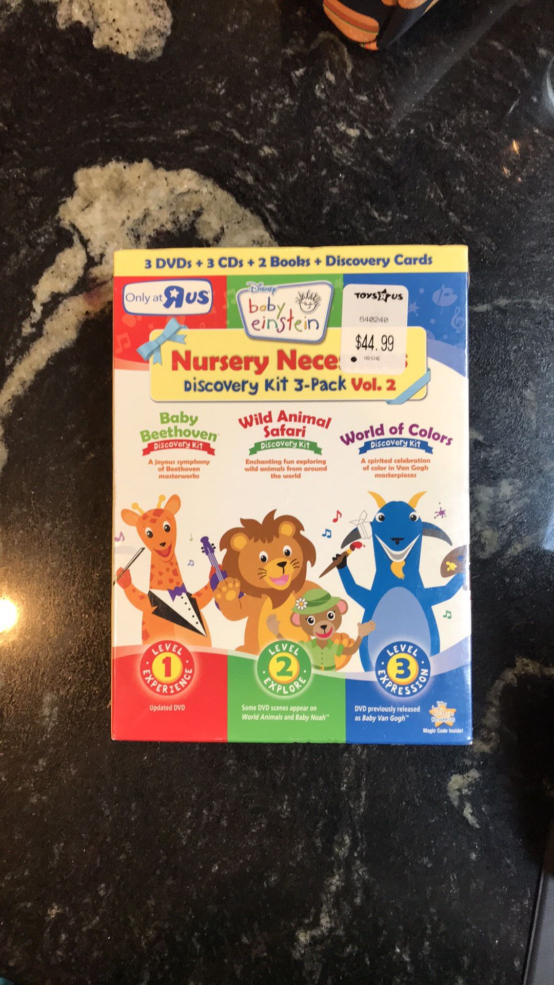 Baby Einstein DVD, CD, and Book Set