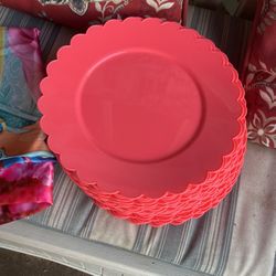 Pink Party Items - Hot Pink Chargers And Princes Background 