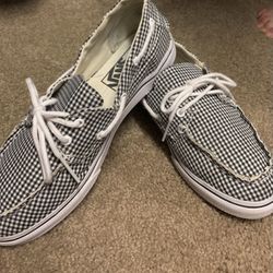 Vans black and white Zapata