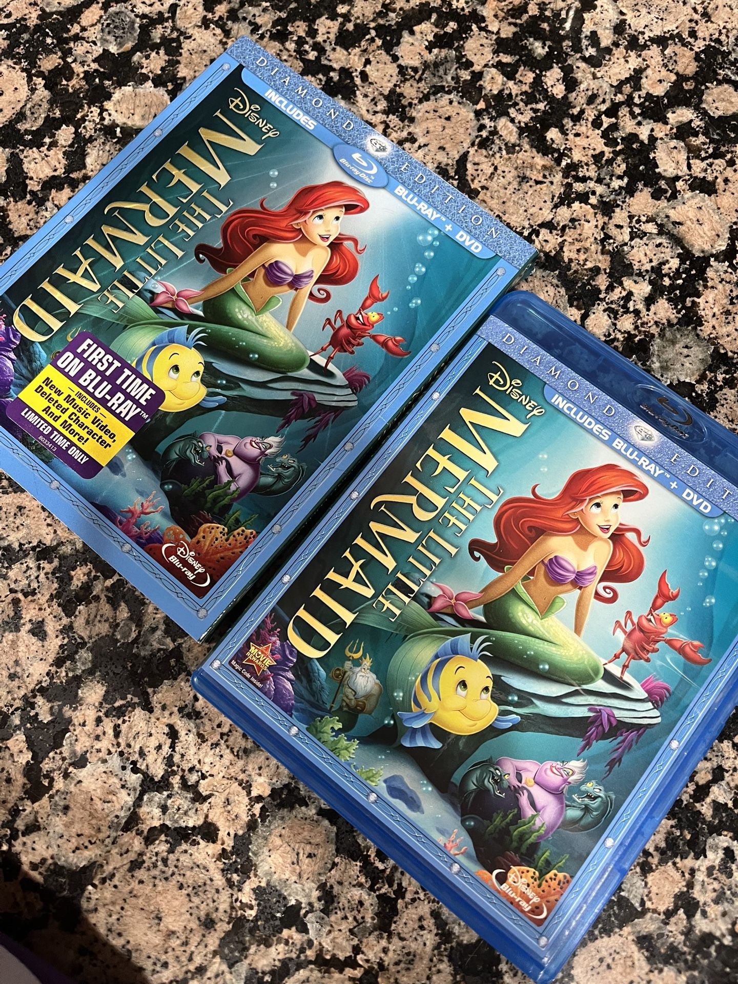 Little Mermaid: Diamond Edition DVD + Blu-Ray combo