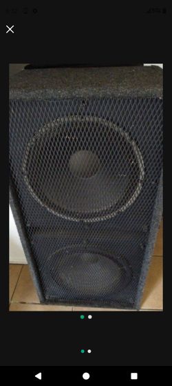 Bass Passive 2x18"s In Each Box