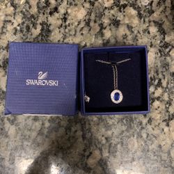 Swarovski Sapphire crystal Pendant