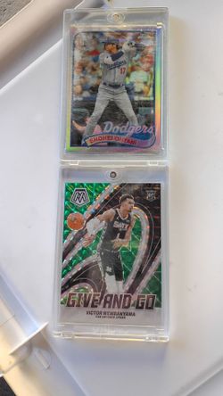 Shohei Ohtani & Victor Wembanyama Trading Cards Lot