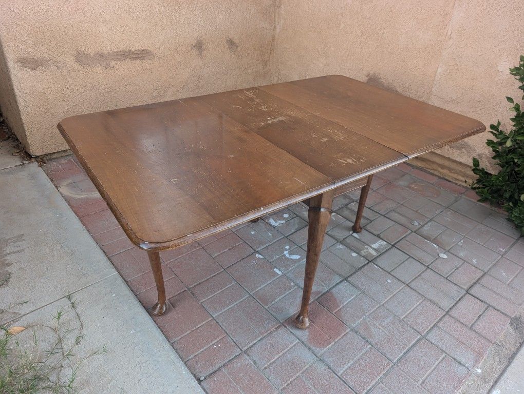 Antique Drop Down Table
