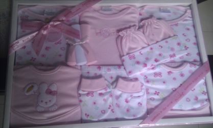 14 pcs Baby Girl Gift Set (Pink)