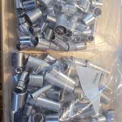 200 Sockets Misc Sizes And Brands,  60 Wrenches Misc Sizes And Brands 