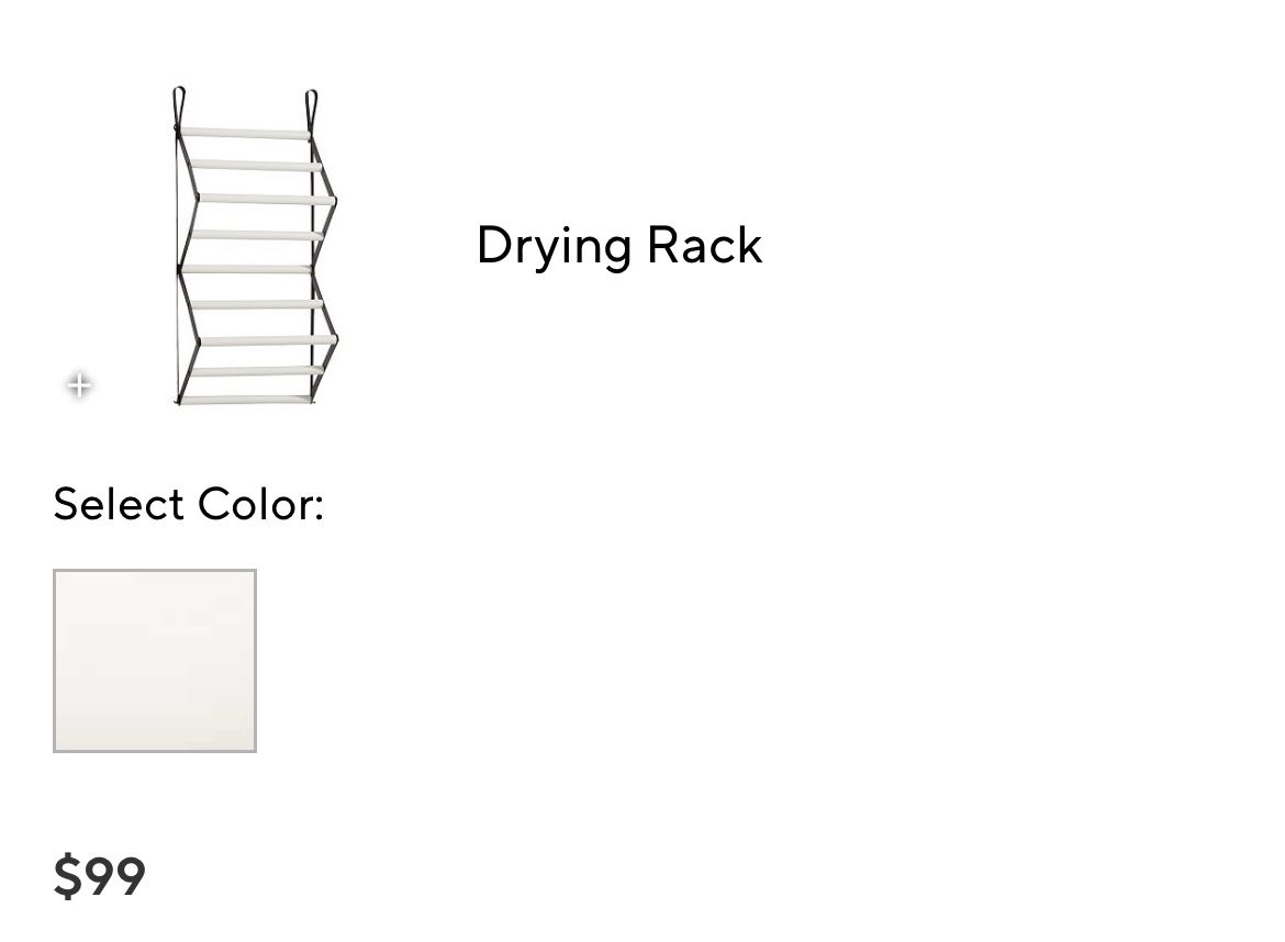 Pottery Barn Gabrielle Drying Rack