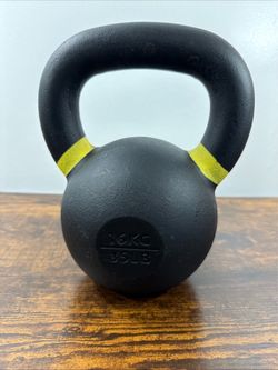 Rogue Fitness Kettlebell 35LB 16KG Single Black Kettlebell 35 pounds