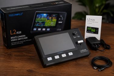 FEELWORLD L2 Plus Multi-Camera Video Switcher | HDMI Live Streaming Switcher