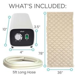 Vive pressure  mattress with pump