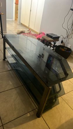 Glass Tv Stand