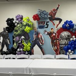 Marvel Balloon Arch