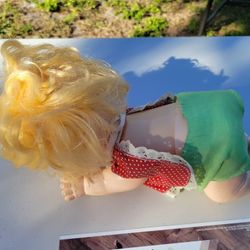 Vintage Crawling Baby Doll 