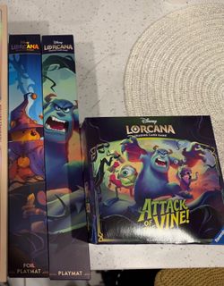 Lorcana Winnie the Pooh foil Playmat Attack of the vines trove