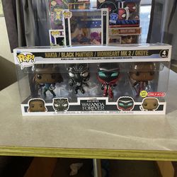 Wakanda Forever 4 Pack Funko