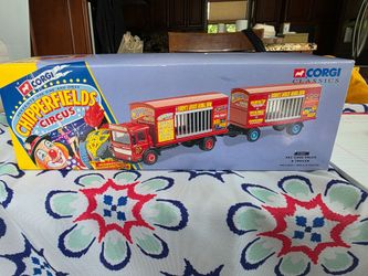 Corgi ACE cage truck and trailer