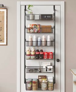 6-Tier Over the Door Pantry Organizer Rack