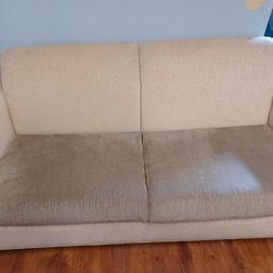 Comfortable Beige Couch